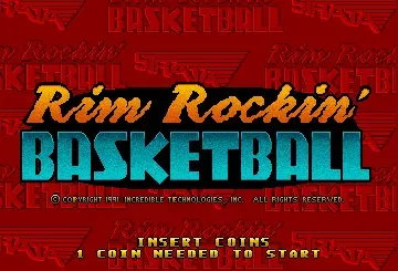 Rim Rockin' Basketball (V1.2)-MAME 2003